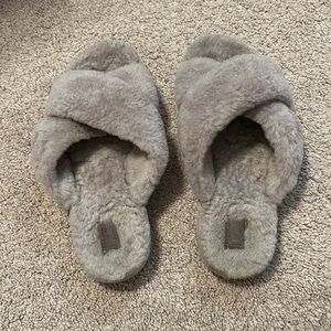 Gray UGG Slippers